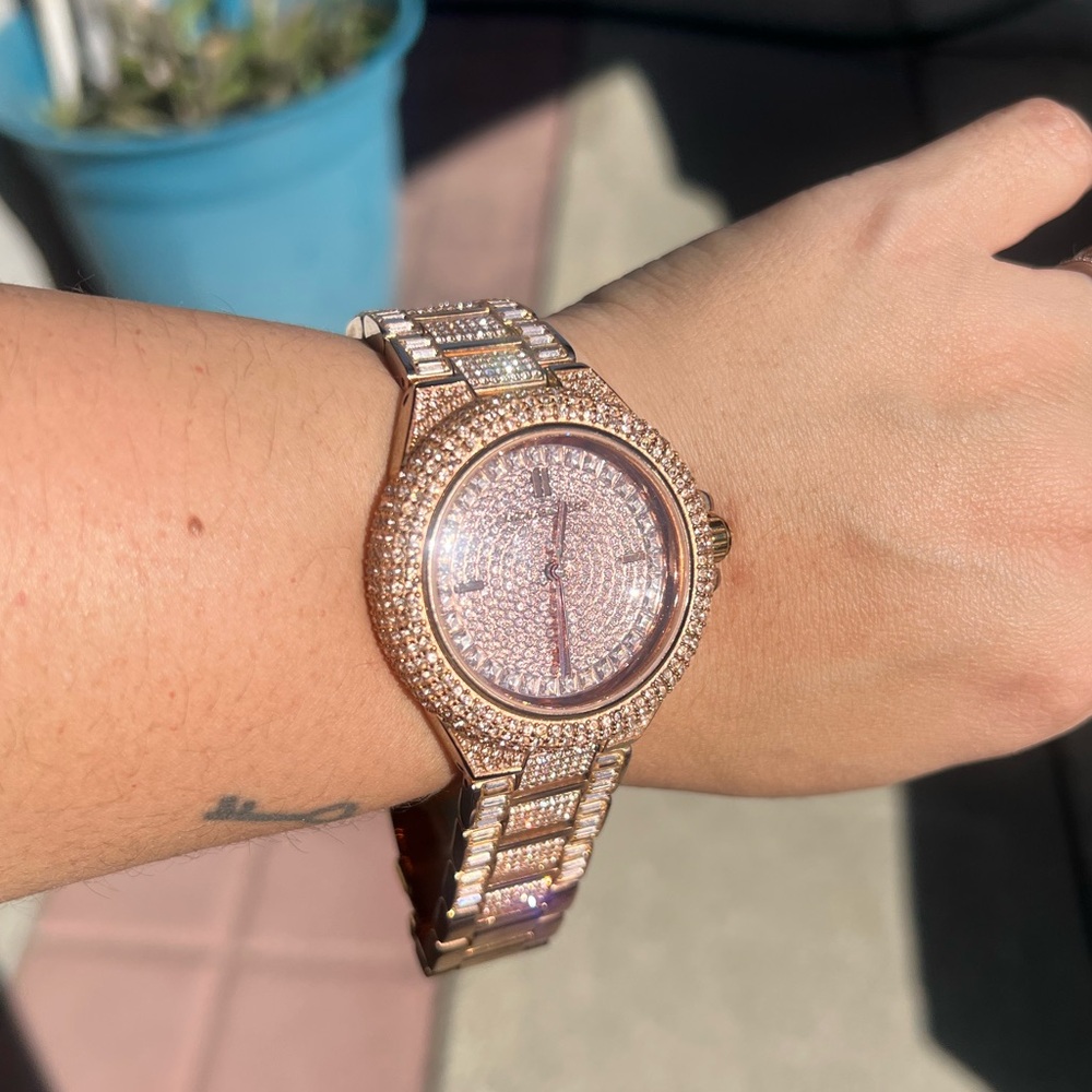 Swarovski Crystal Micheal Kors Watch